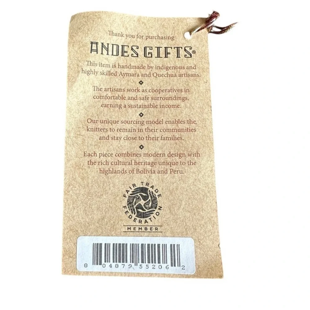ANDES GIFTS Burgundy Red Floral Embroidered Fingerless Gloves